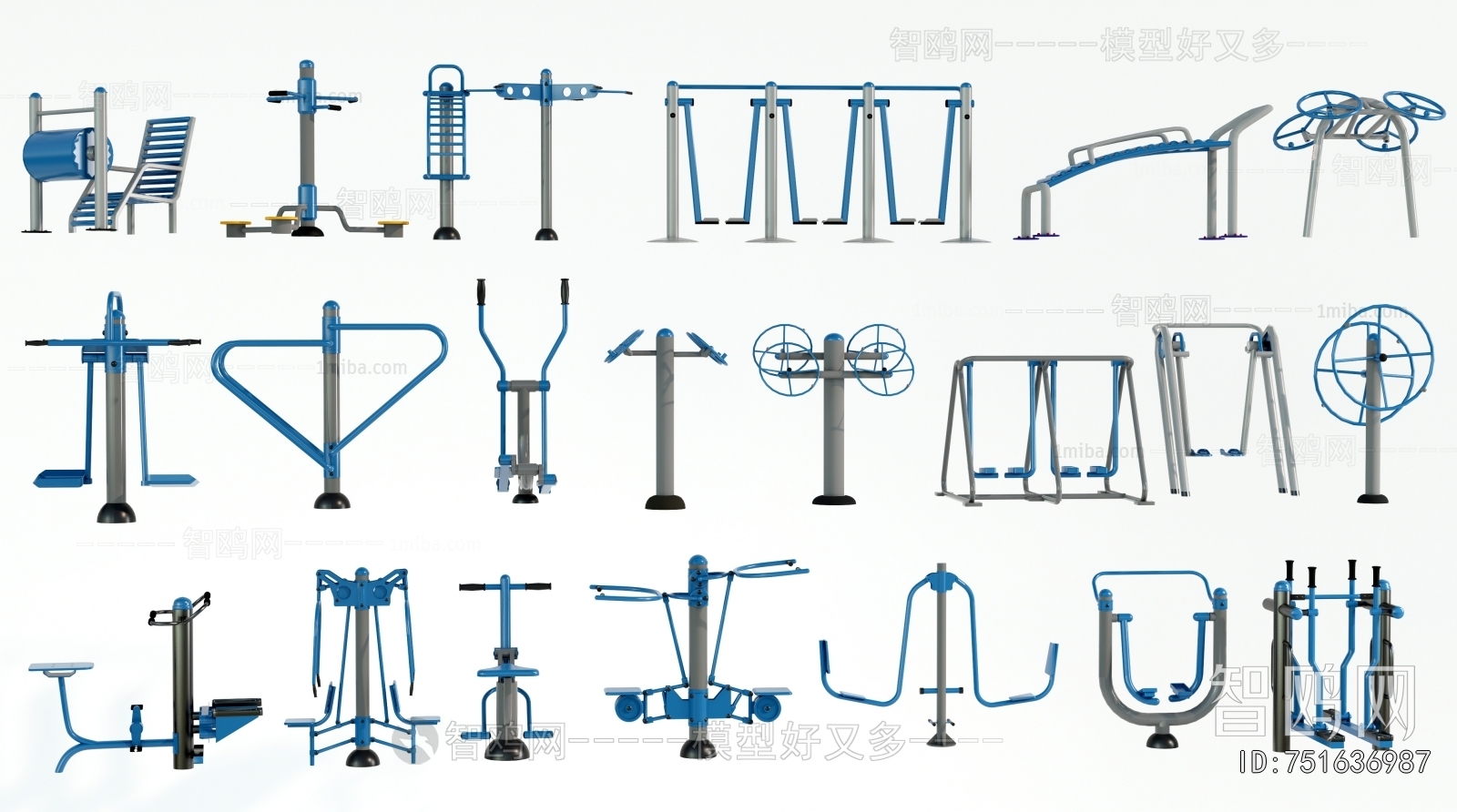 Modern Fitness Equipment