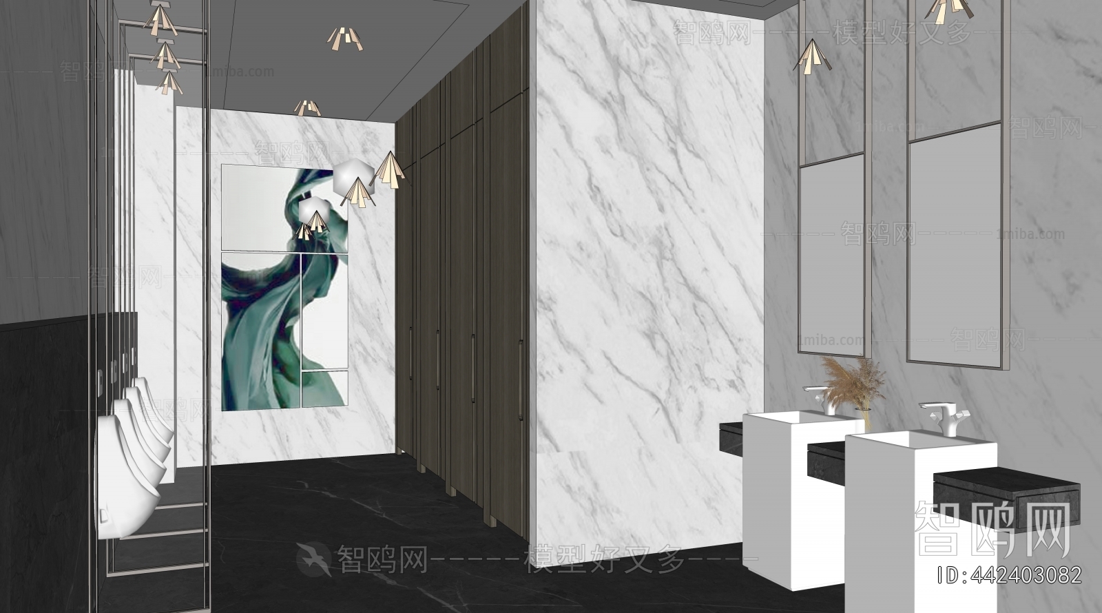 Modern Public Toilet