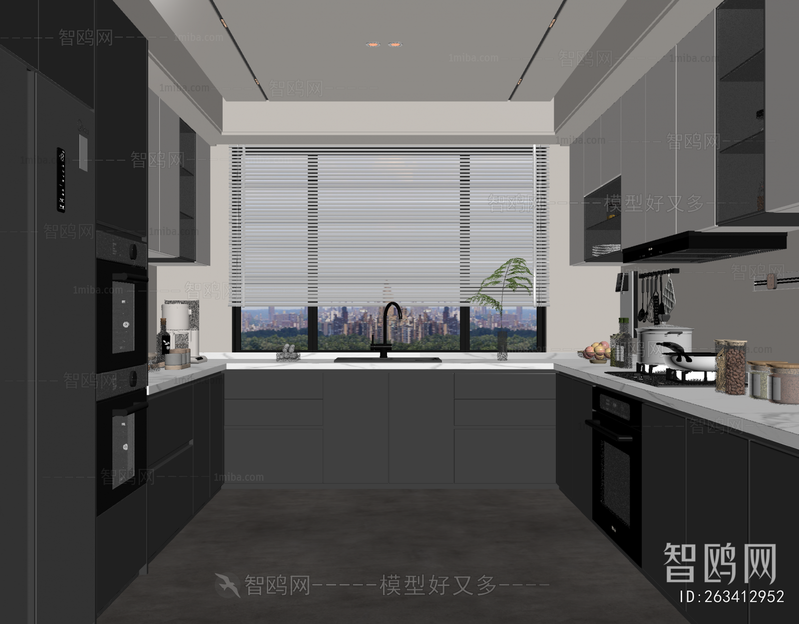 Modern The Kitchen