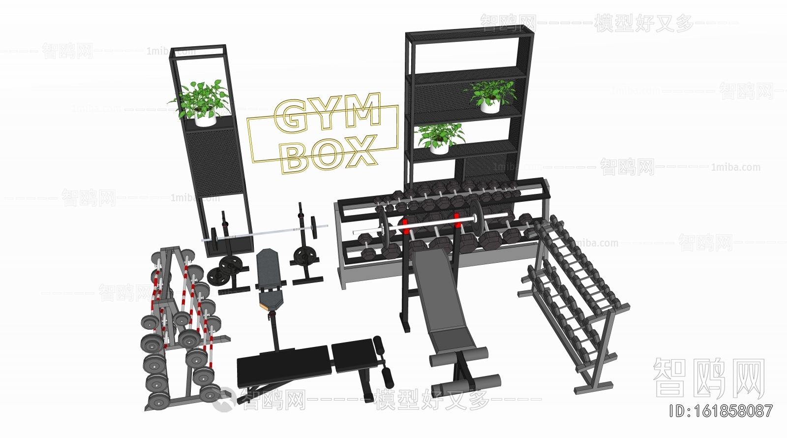 Modern Fitness Equipment