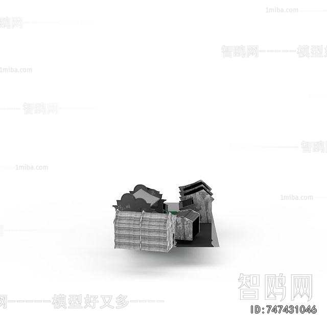 New Chinese Style Building Appearance