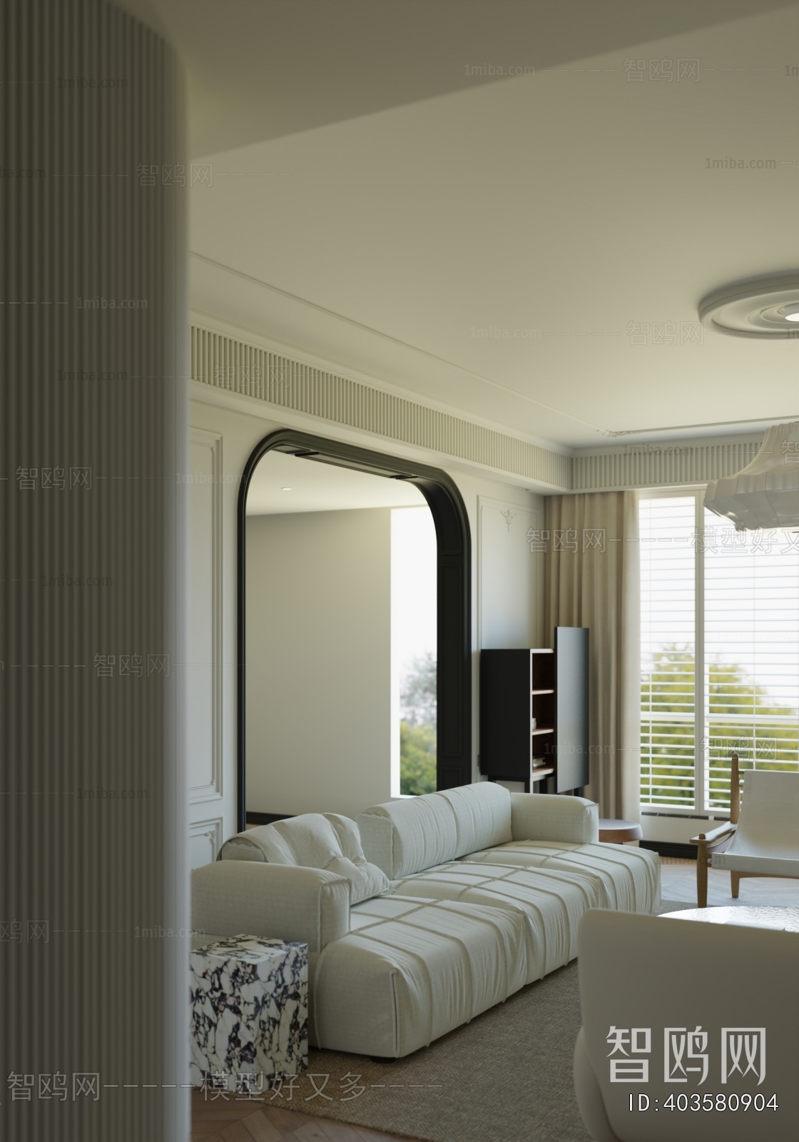 French Style A Living Room