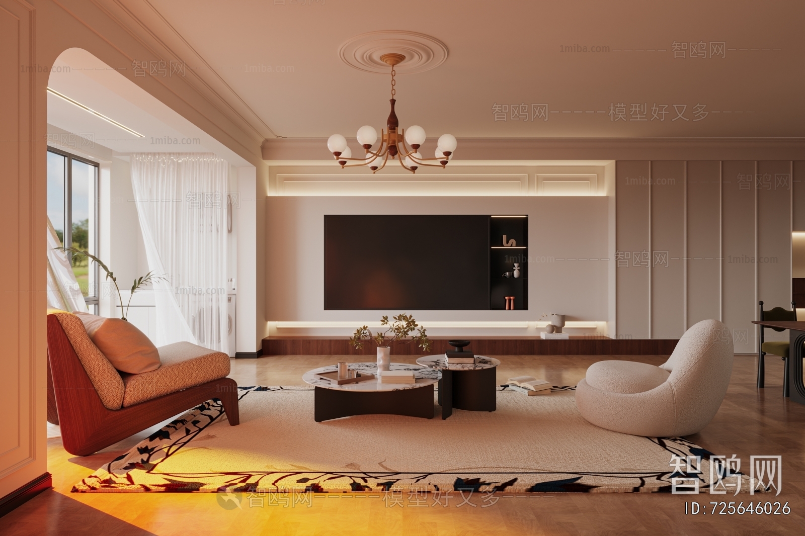 French Style A Living Room