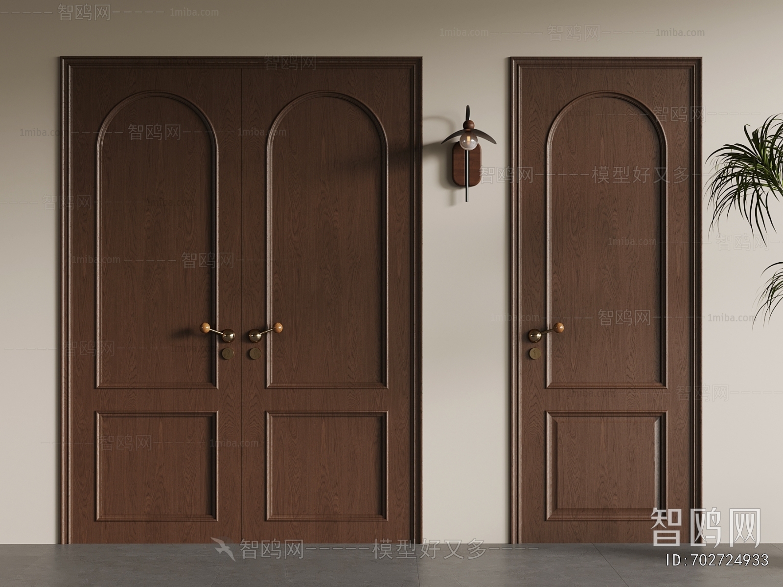 French Style Double Door