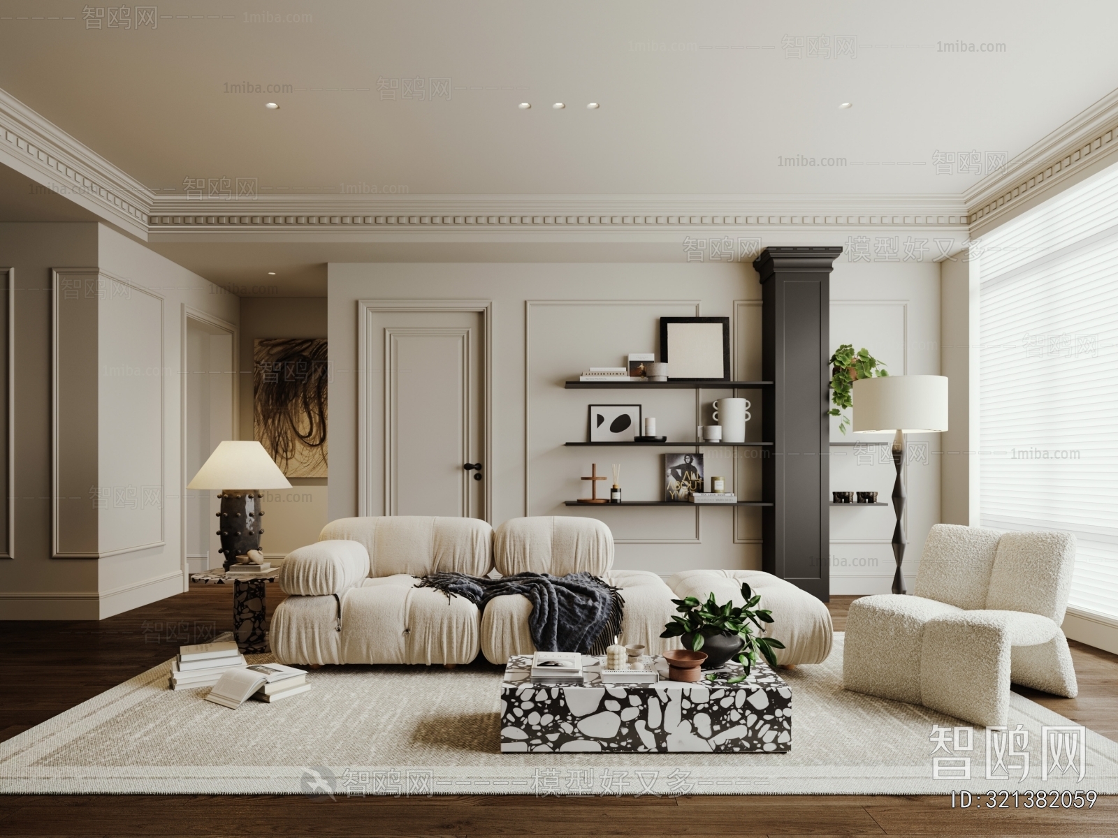 French Style A Living Room