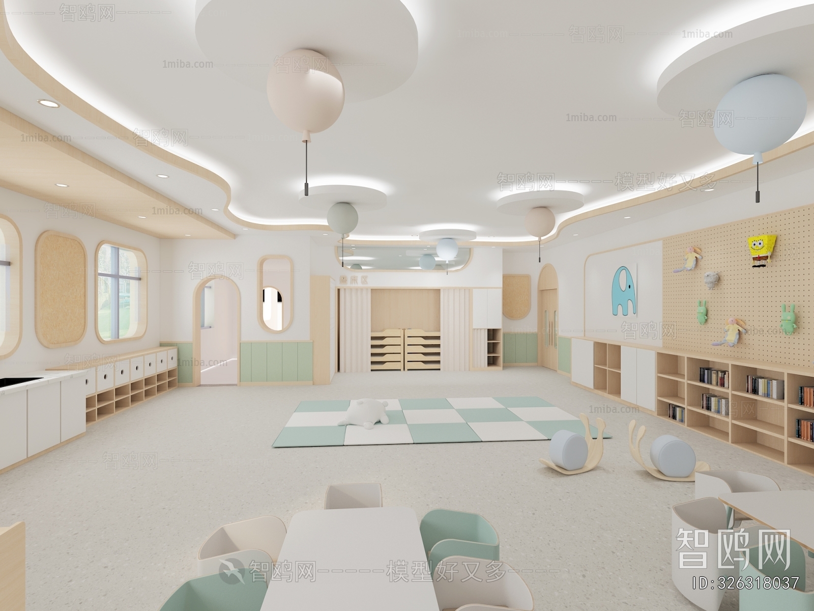 Modern Children's Playroom