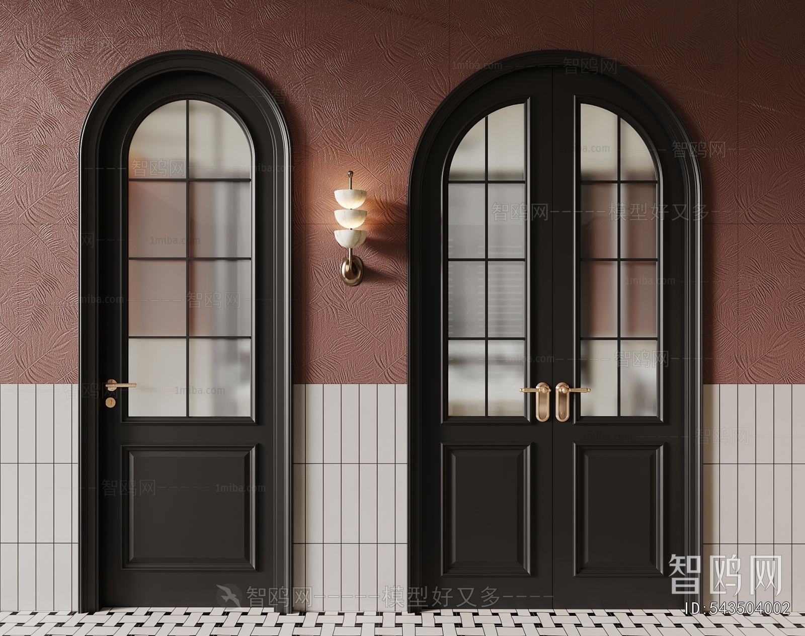 French Style Double Door