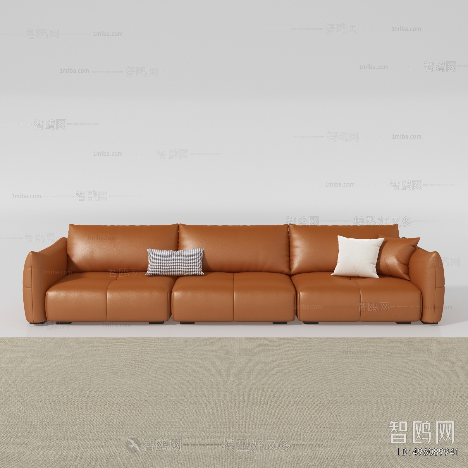 Modern Three-seat Sofa