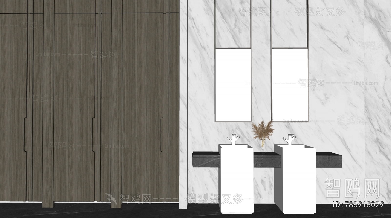 Modern Public Toilet