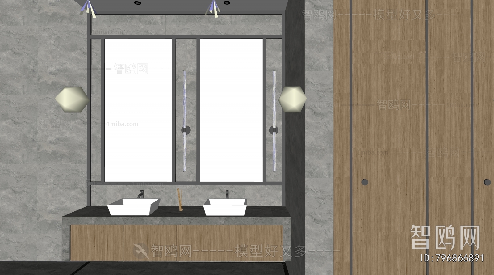 Modern Public Toilet