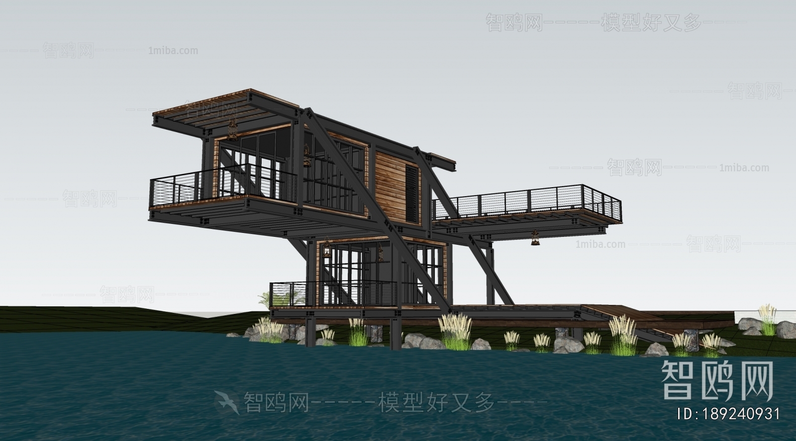 Modern Appearance Of Commercial Building