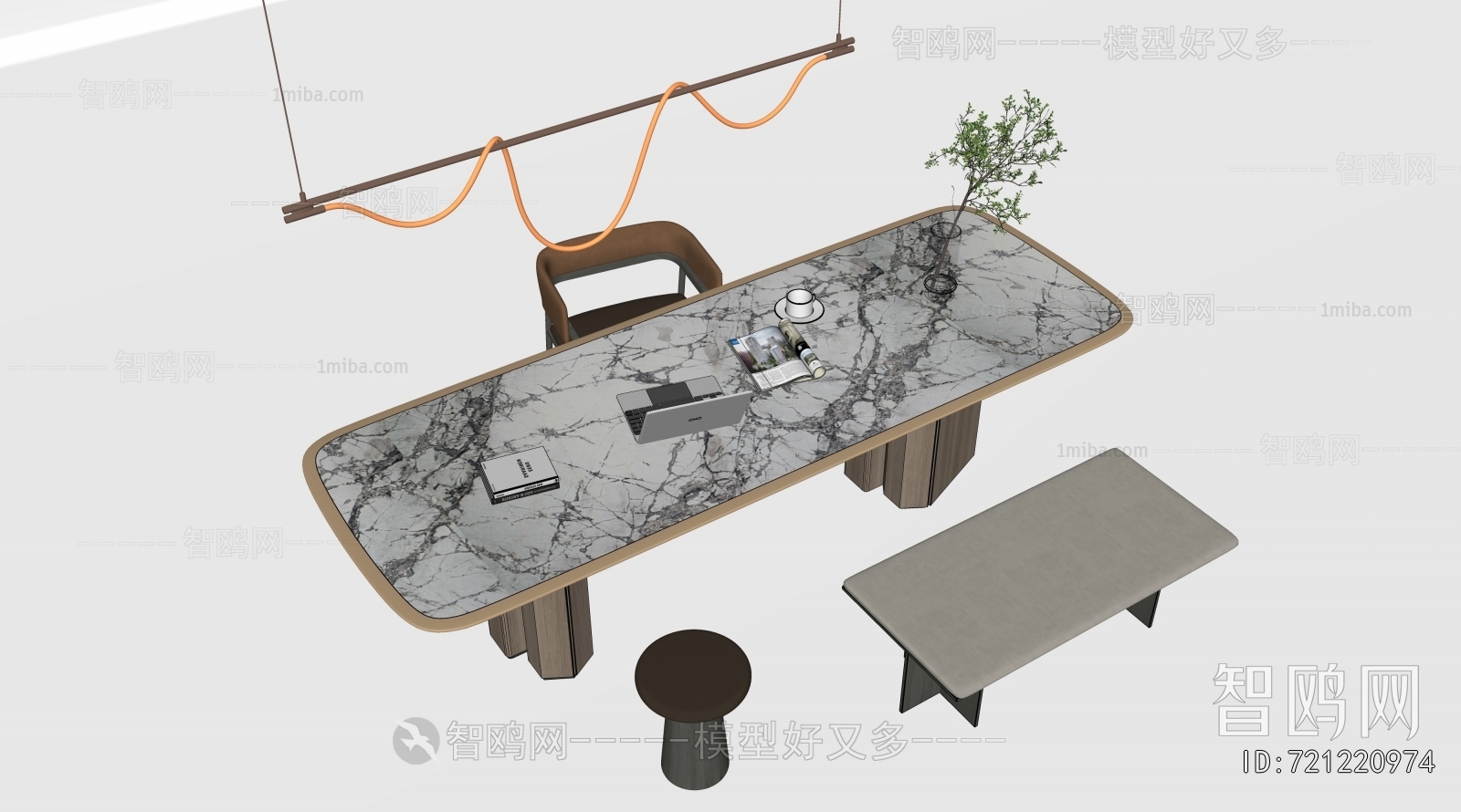 Modern Computer Desk And Chair