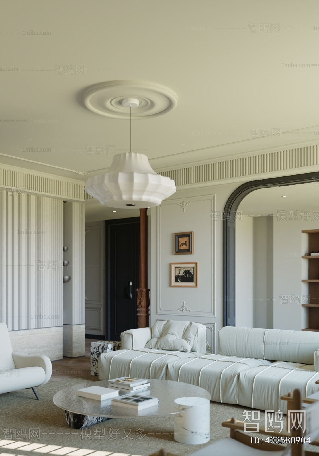 French Style A Living Room