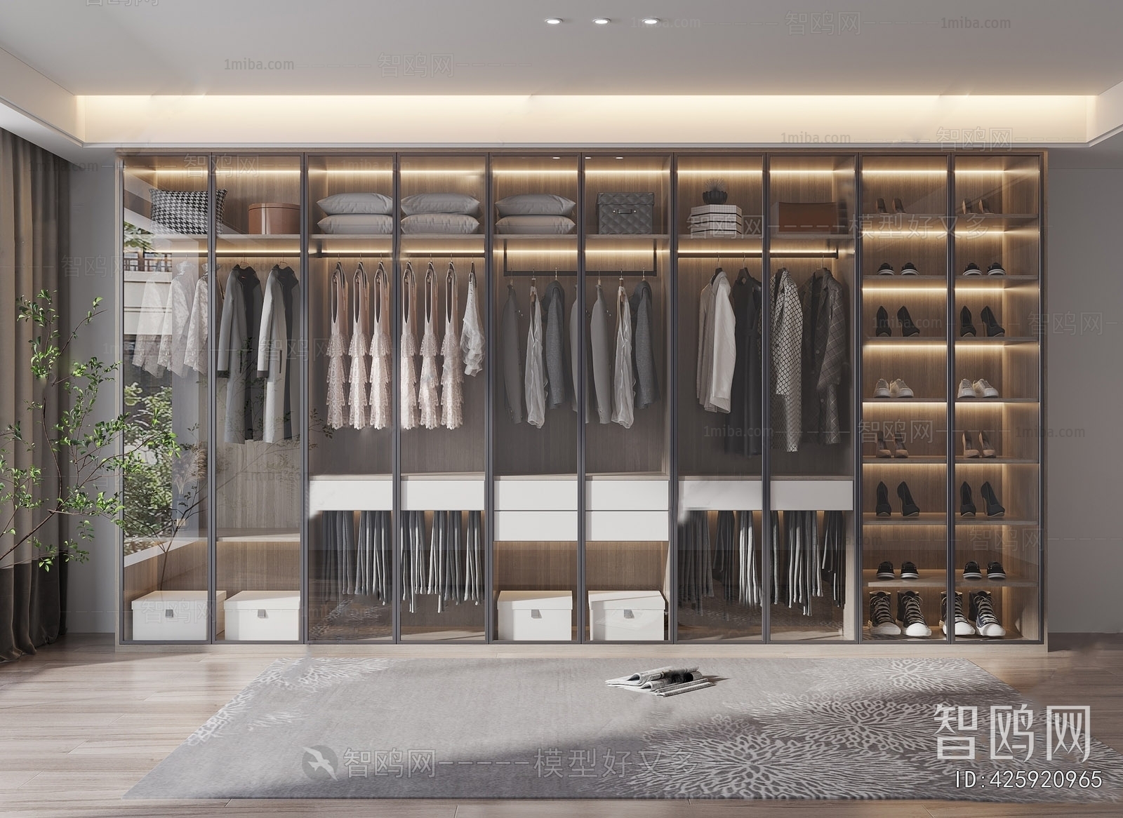 Modern The Wardrobe