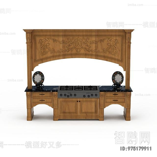European Style Kitchen Cabinet
