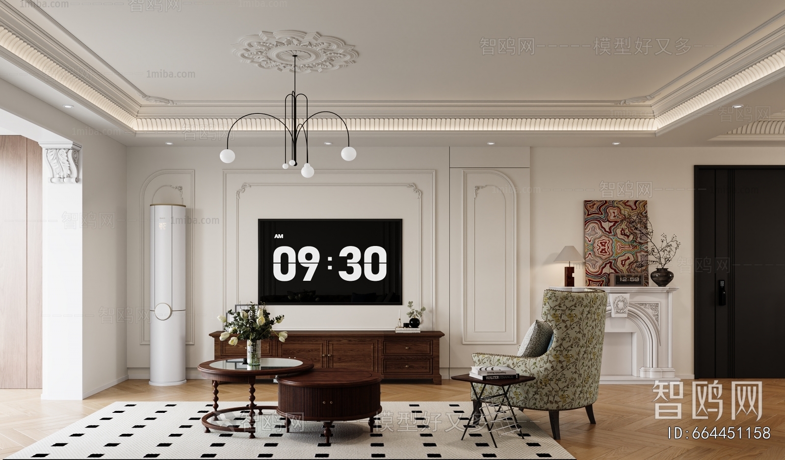 French Style A Living Room