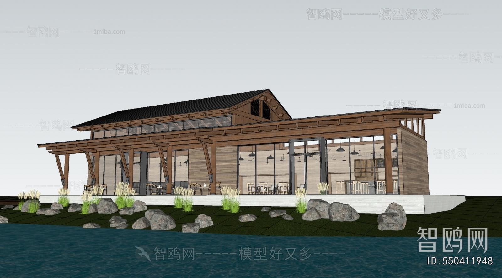 Modern Appearance Of Commercial Building