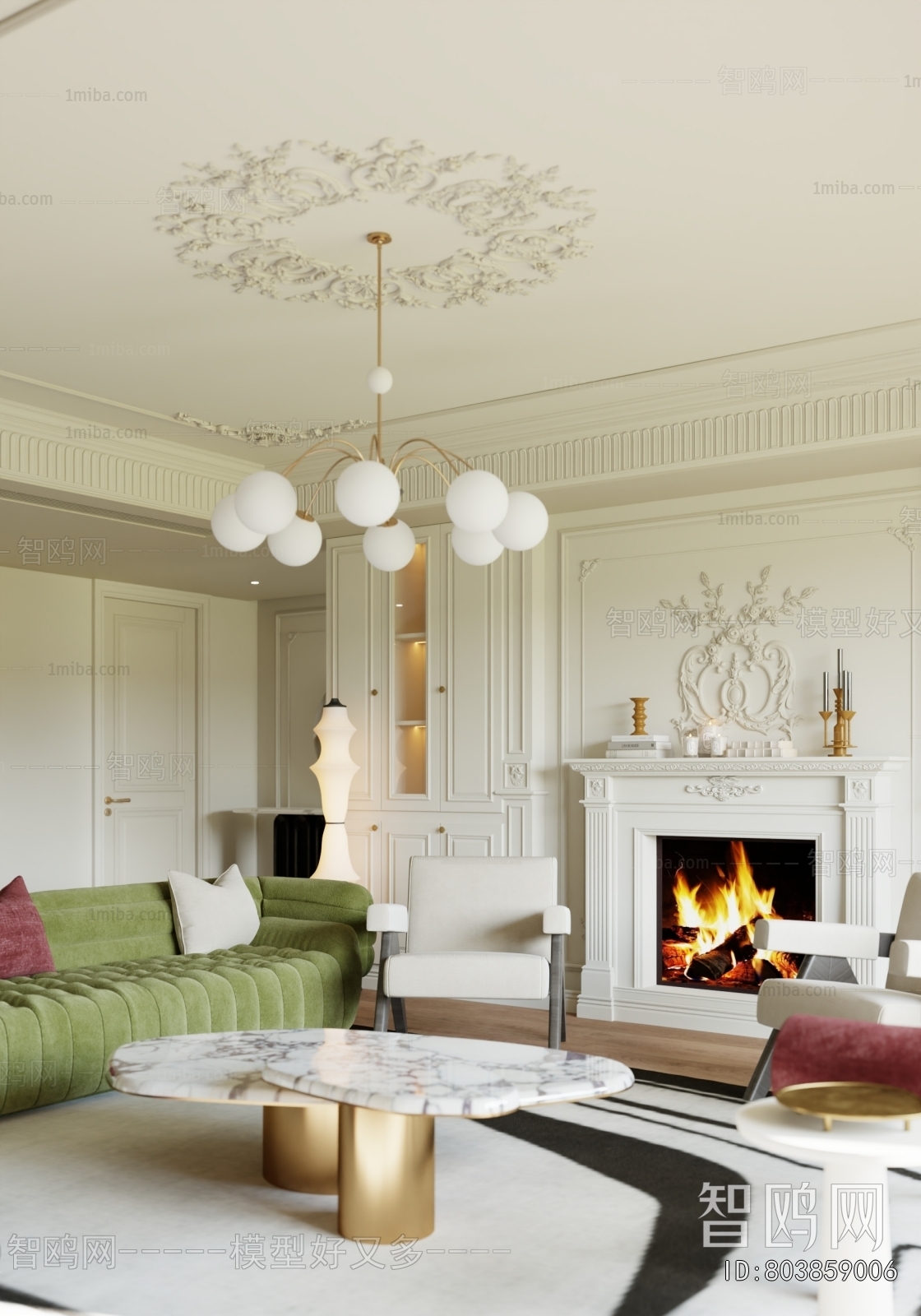 French Style A Living Room