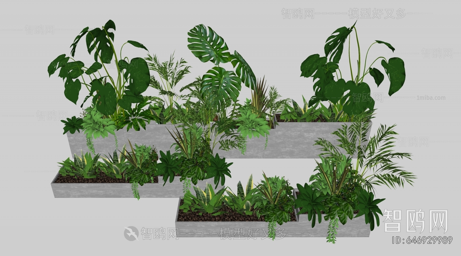 Modern Flower Bed, Flower Bowl, Flower Box