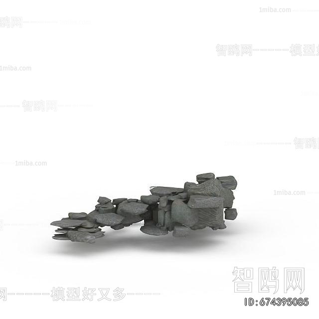 Modern Rockery Waterscape