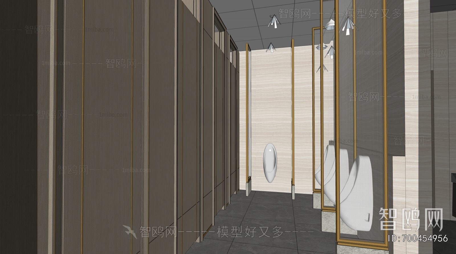 Modern Public Toilet