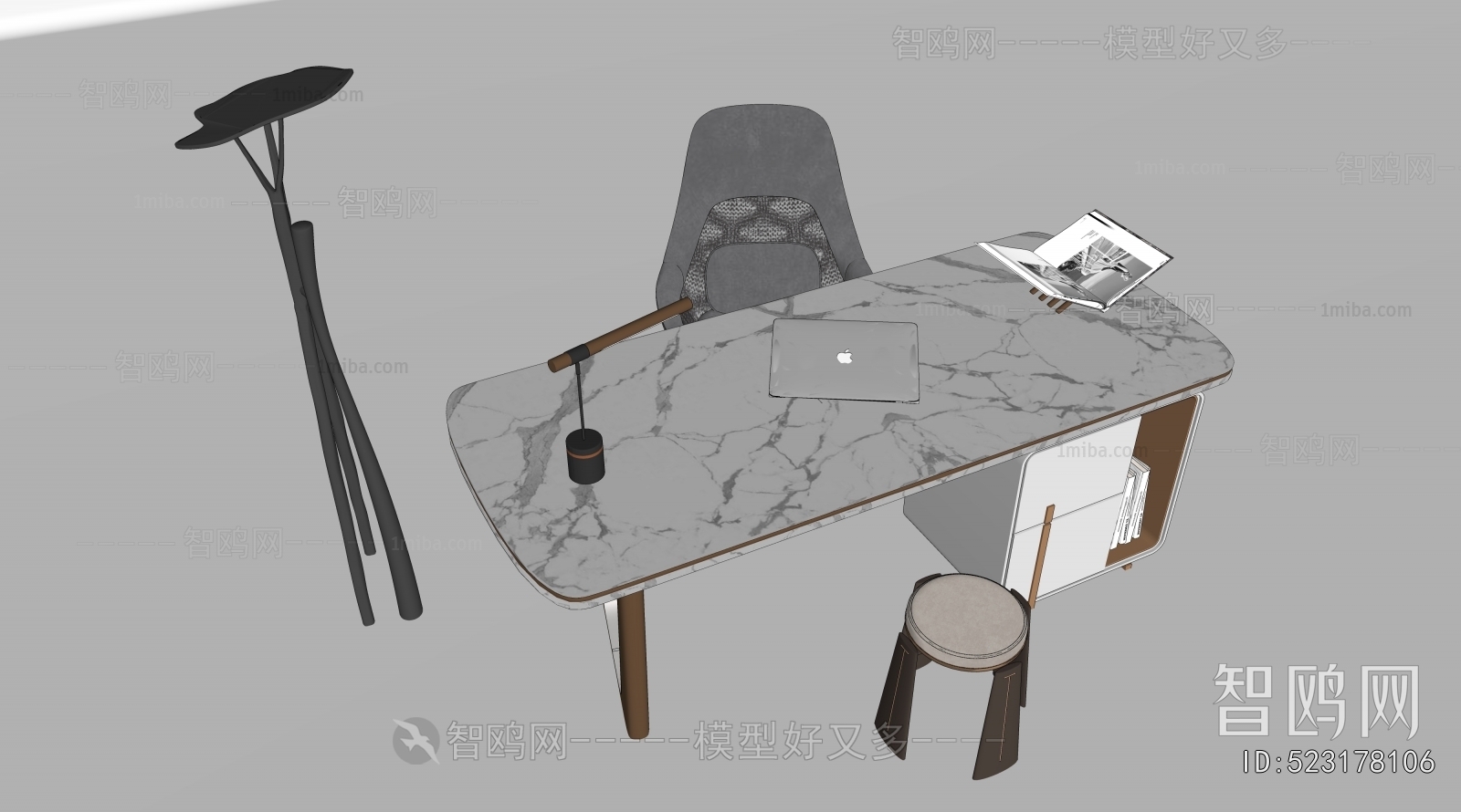 Modern Computer Desk And Chair