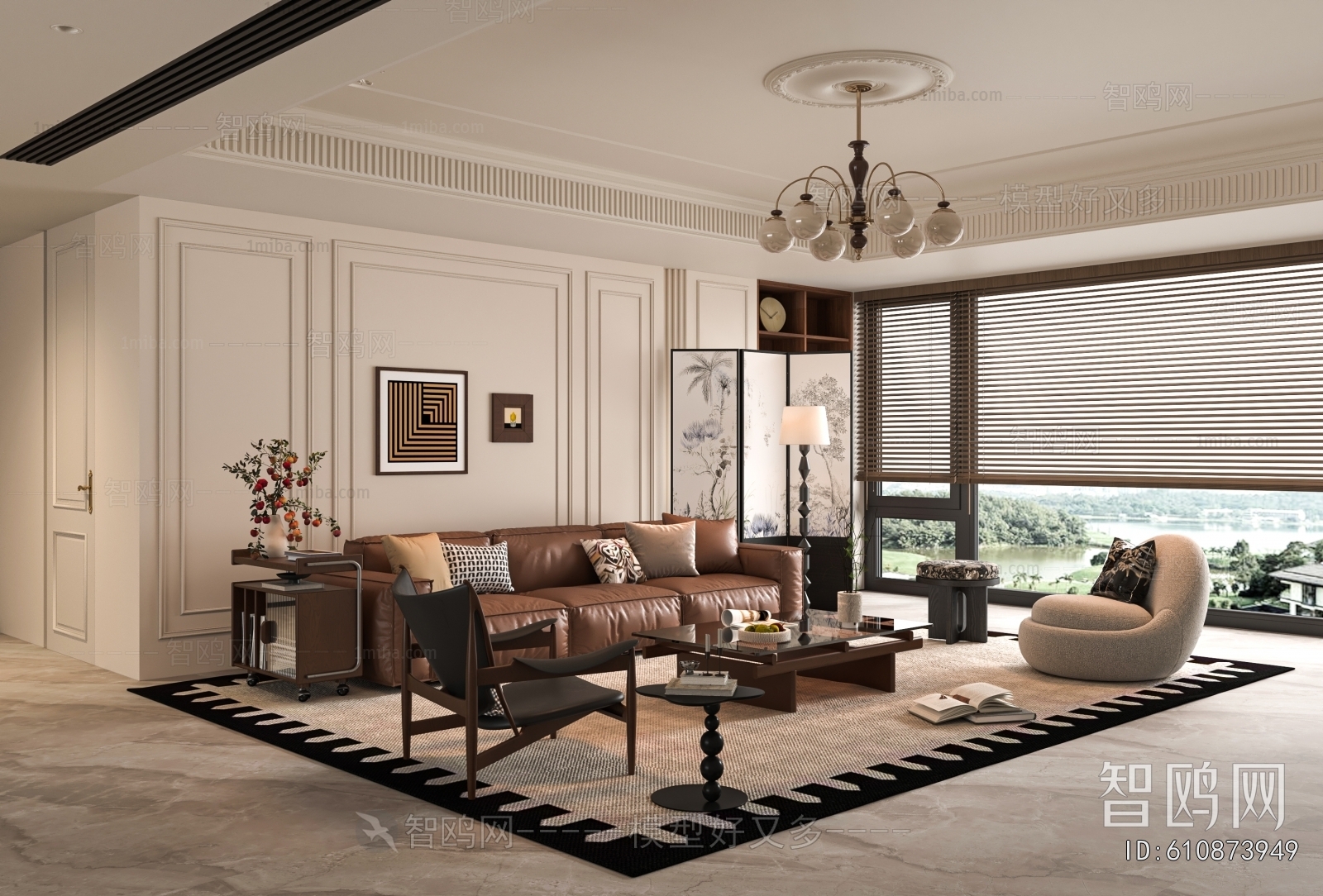 French Style A Living Room