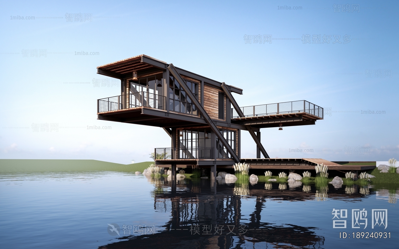 Modern Appearance Of Commercial Building