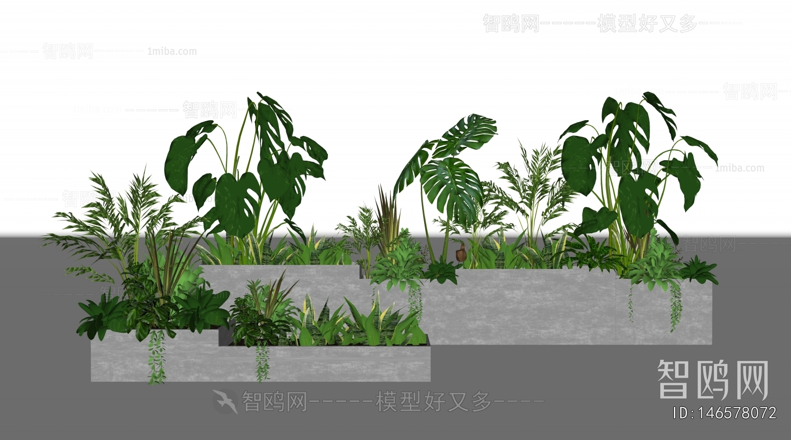 Modern Flower Bed, Flower Bowl, Flower Box