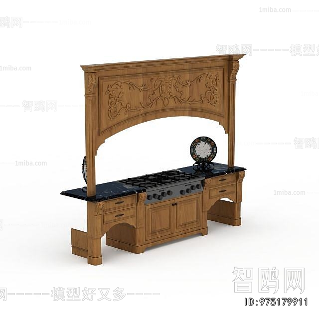 European Style Kitchen Cabinet
