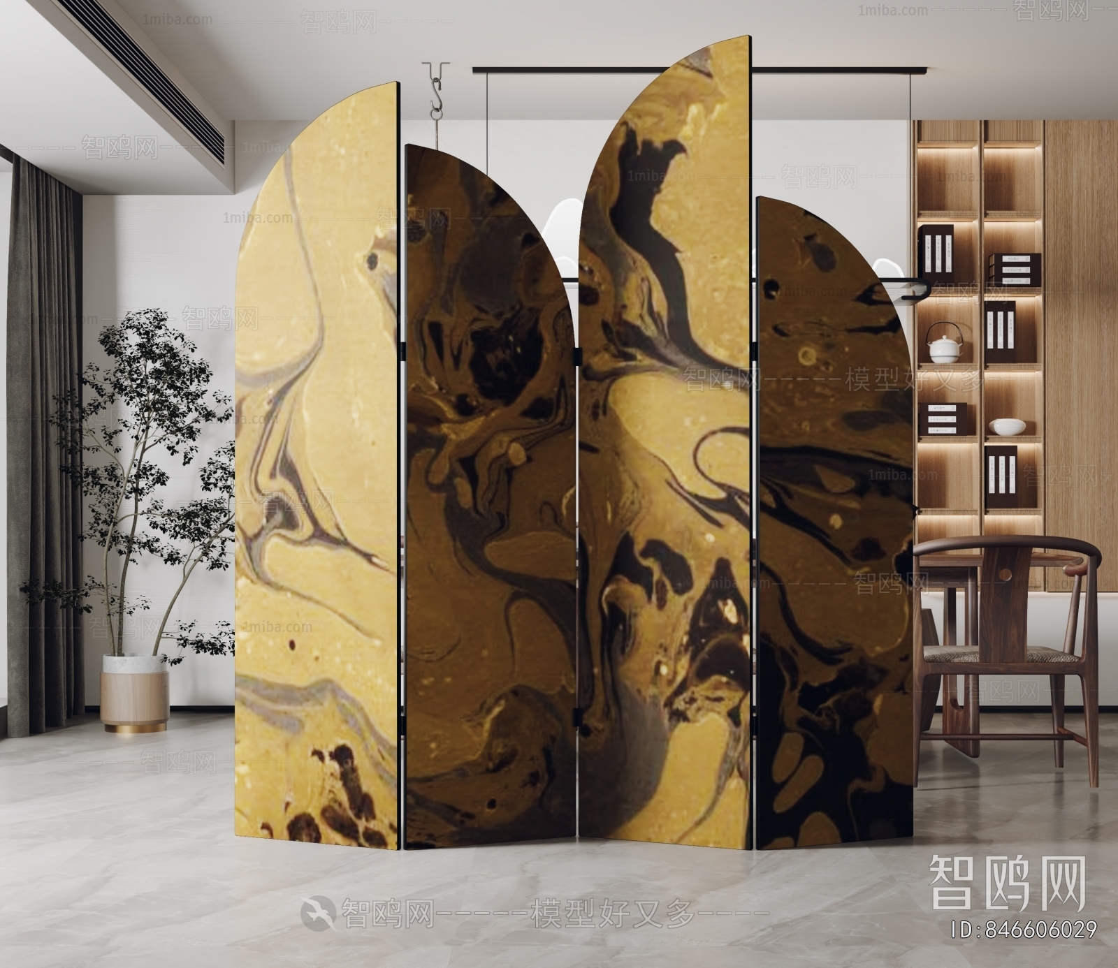 New Chinese Style Partition