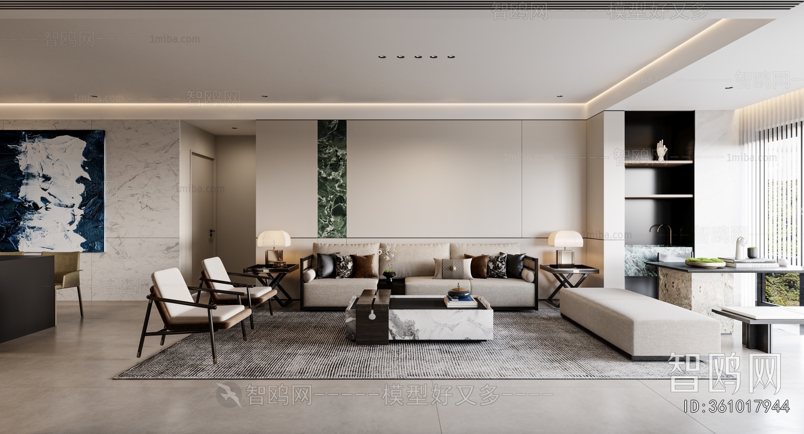 Modern A Living Room