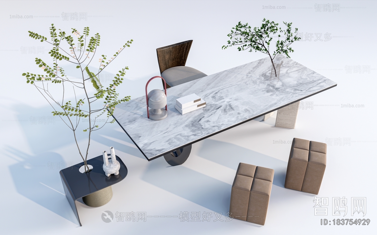 Modern Computer Desk And Chair