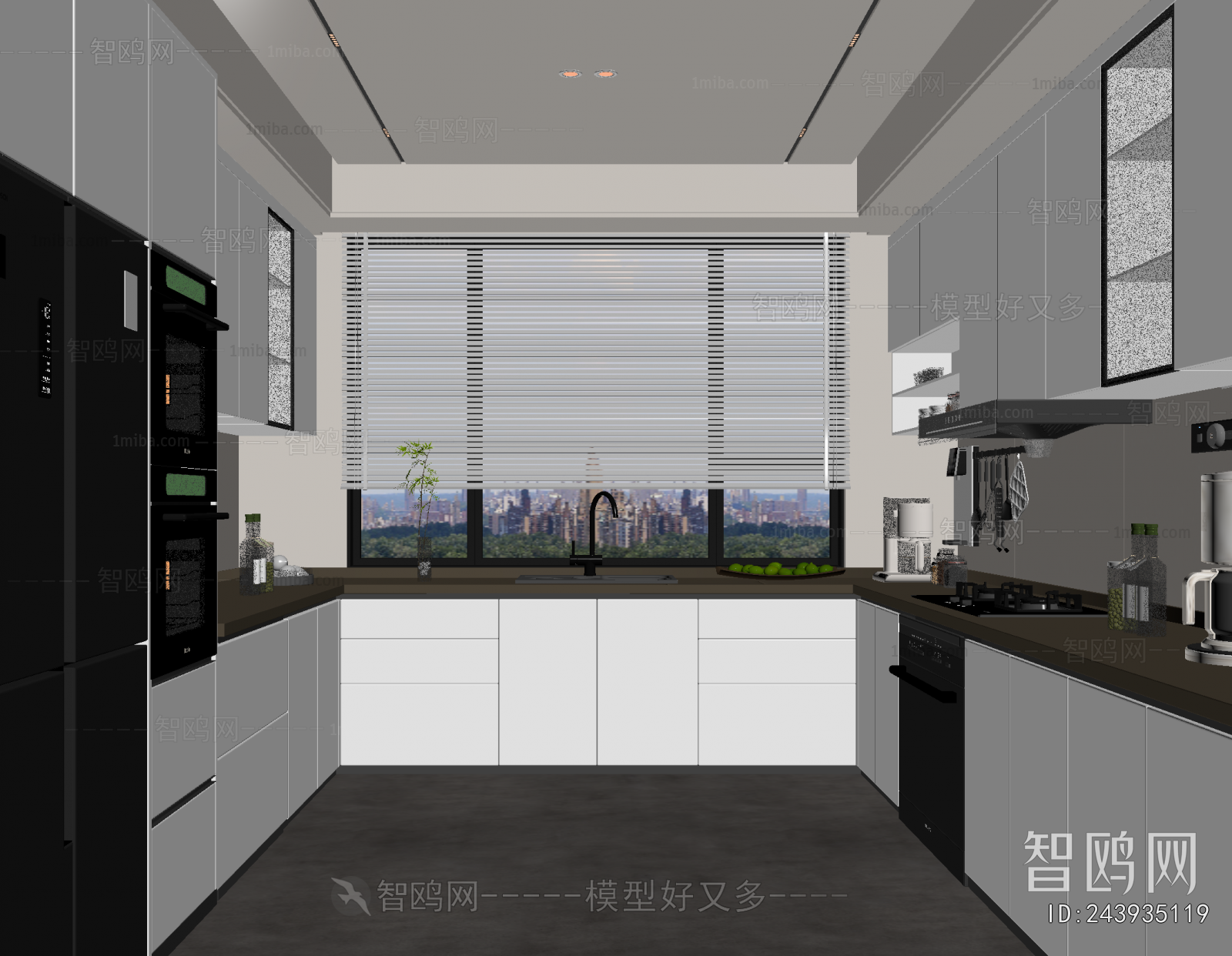 Modern The Kitchen