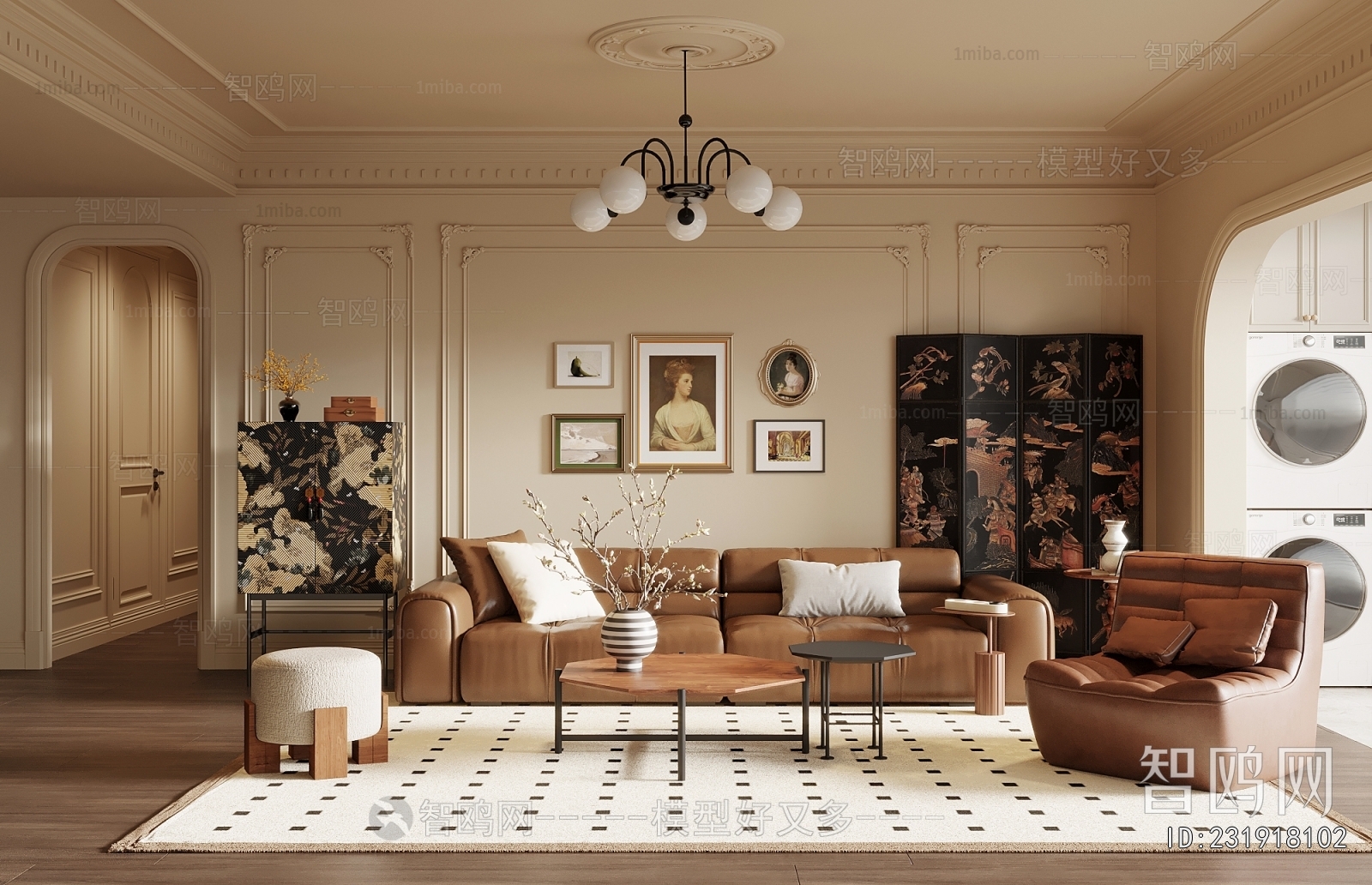 French Style A Living Room