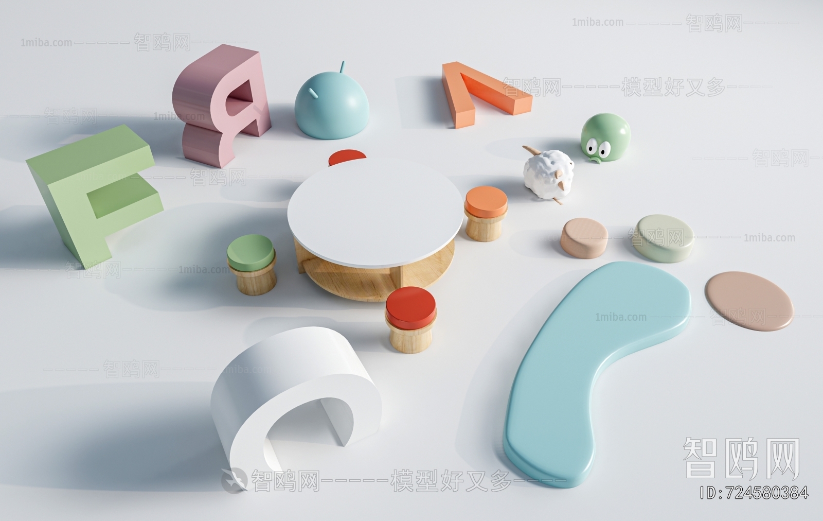 Modern Children's Table/chair