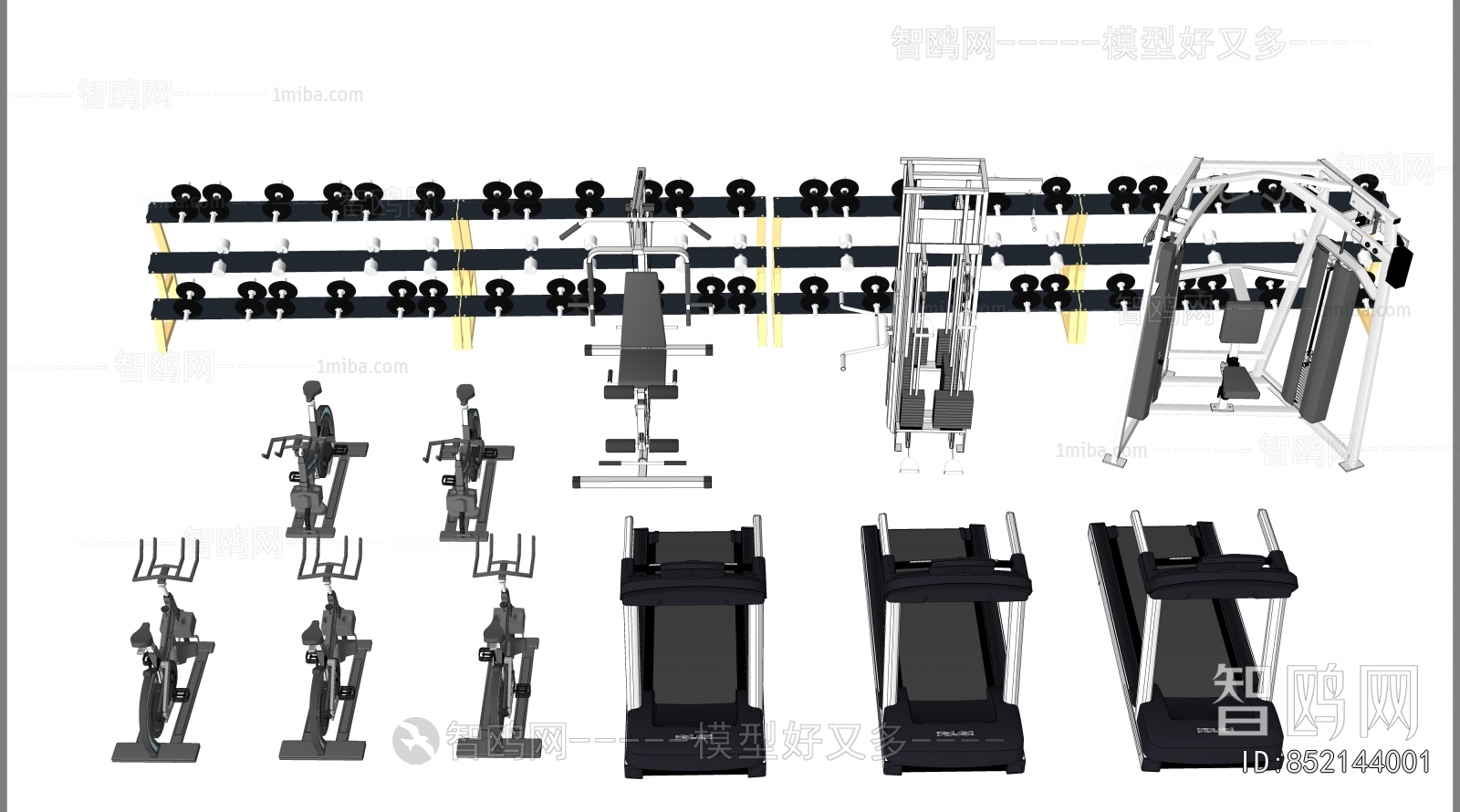 Modern Fitness Equipment