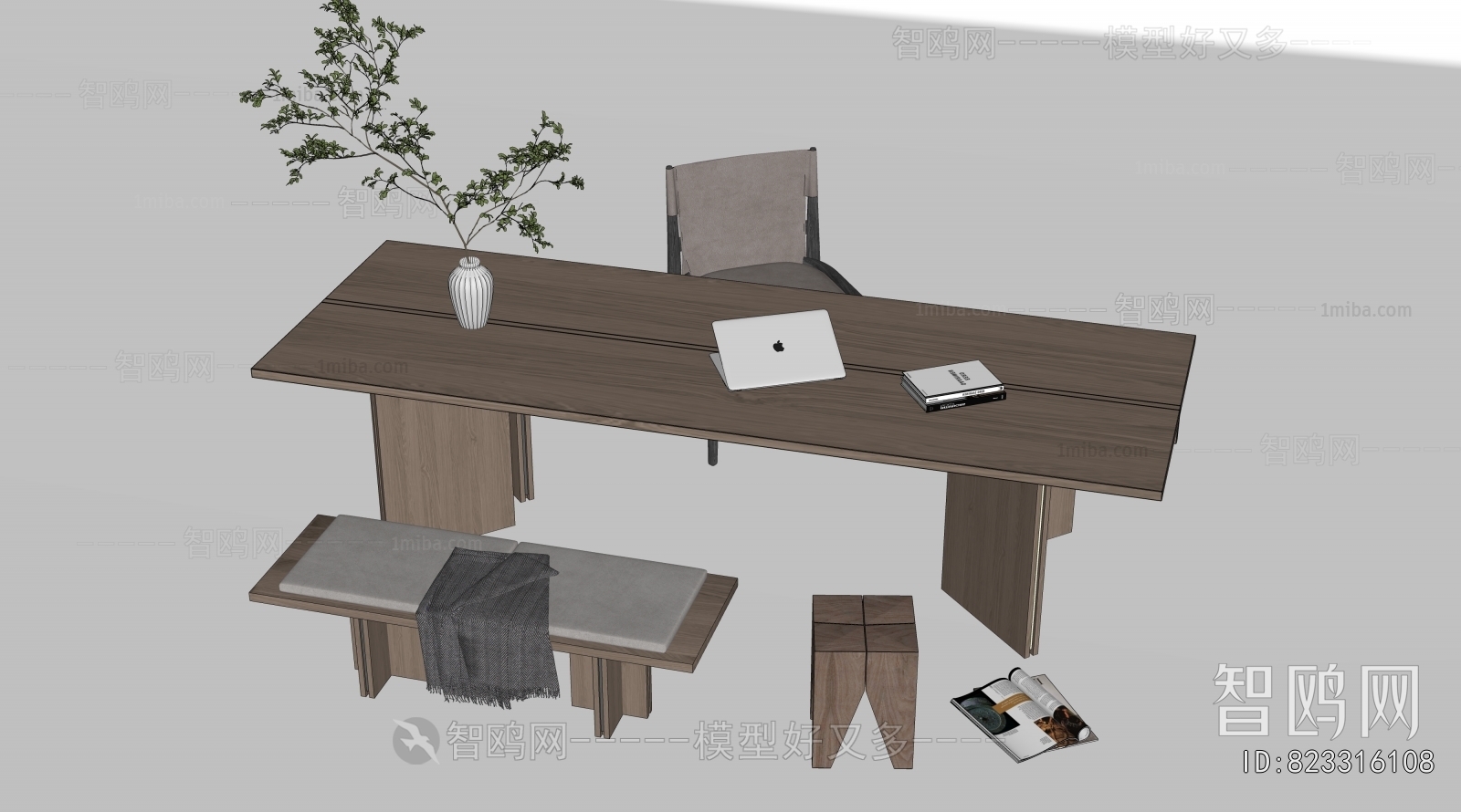 Modern Computer Desk And Chair