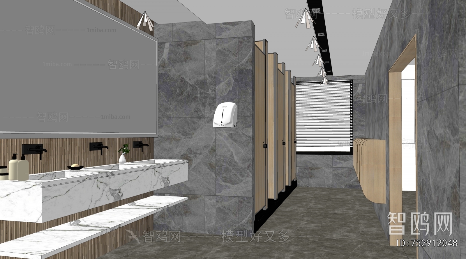 Modern Public Toilet