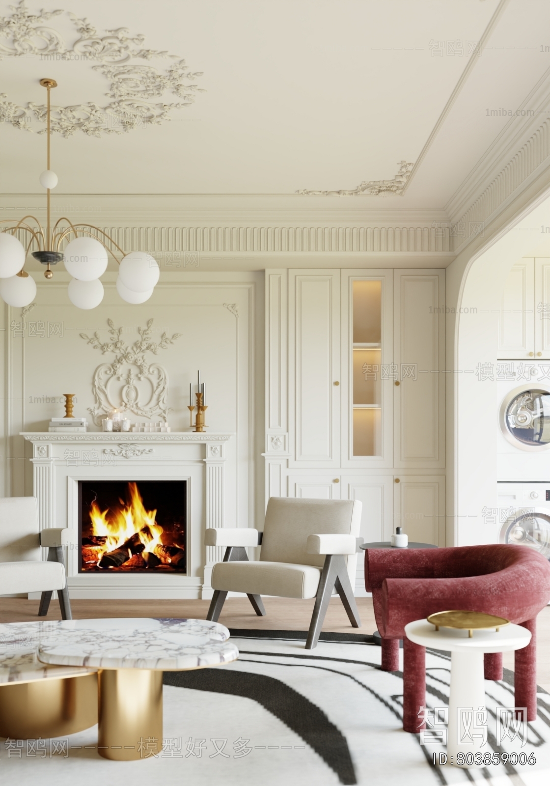 French Style A Living Room