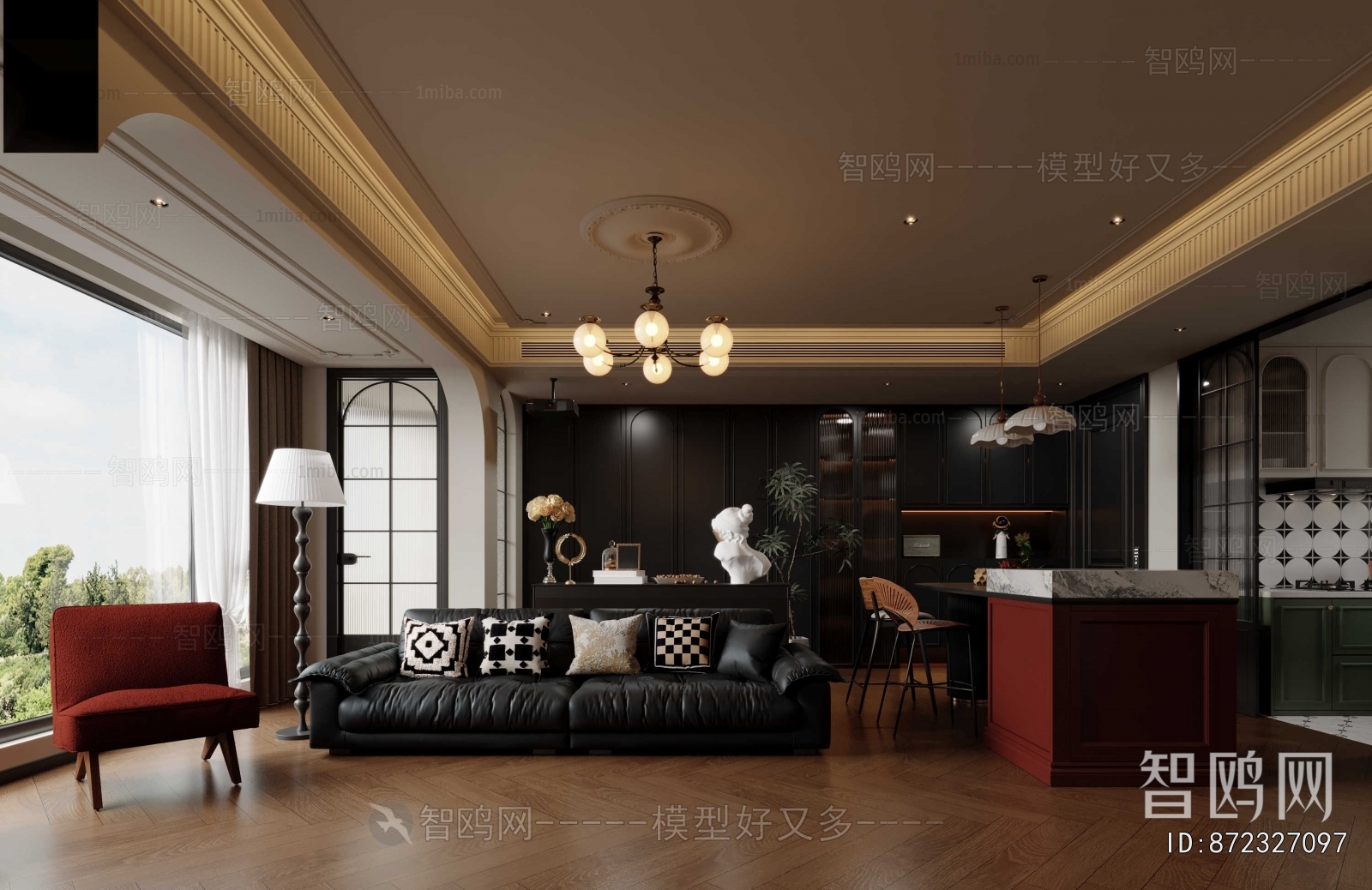 French Style A Living Room