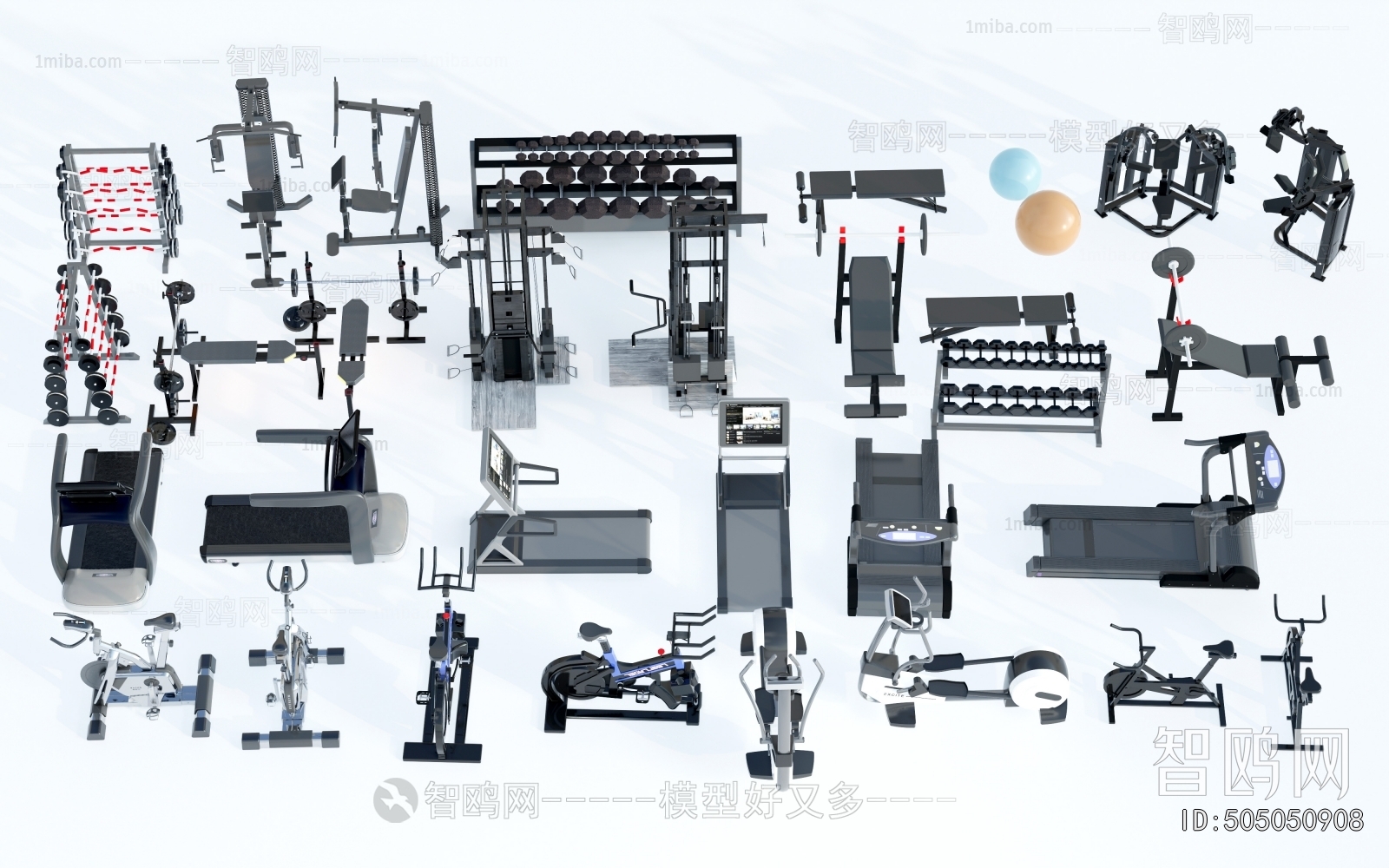 Modern Fitness Equipment