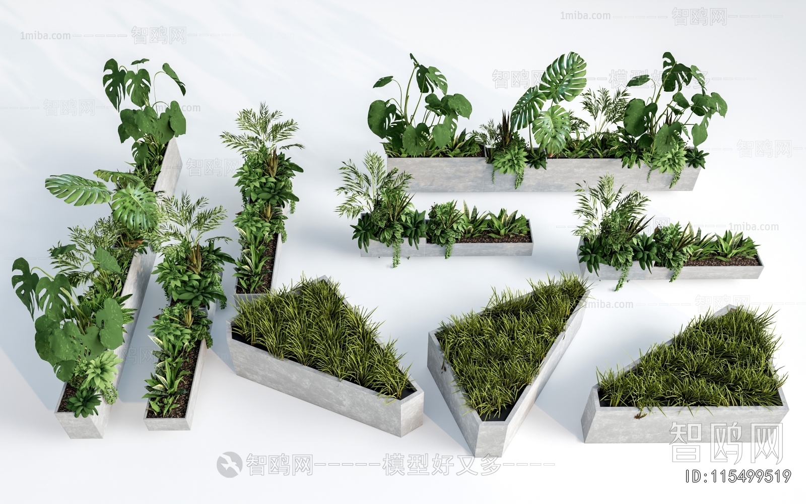 Modern Flower Bed, Flower Bowl, Flower Box