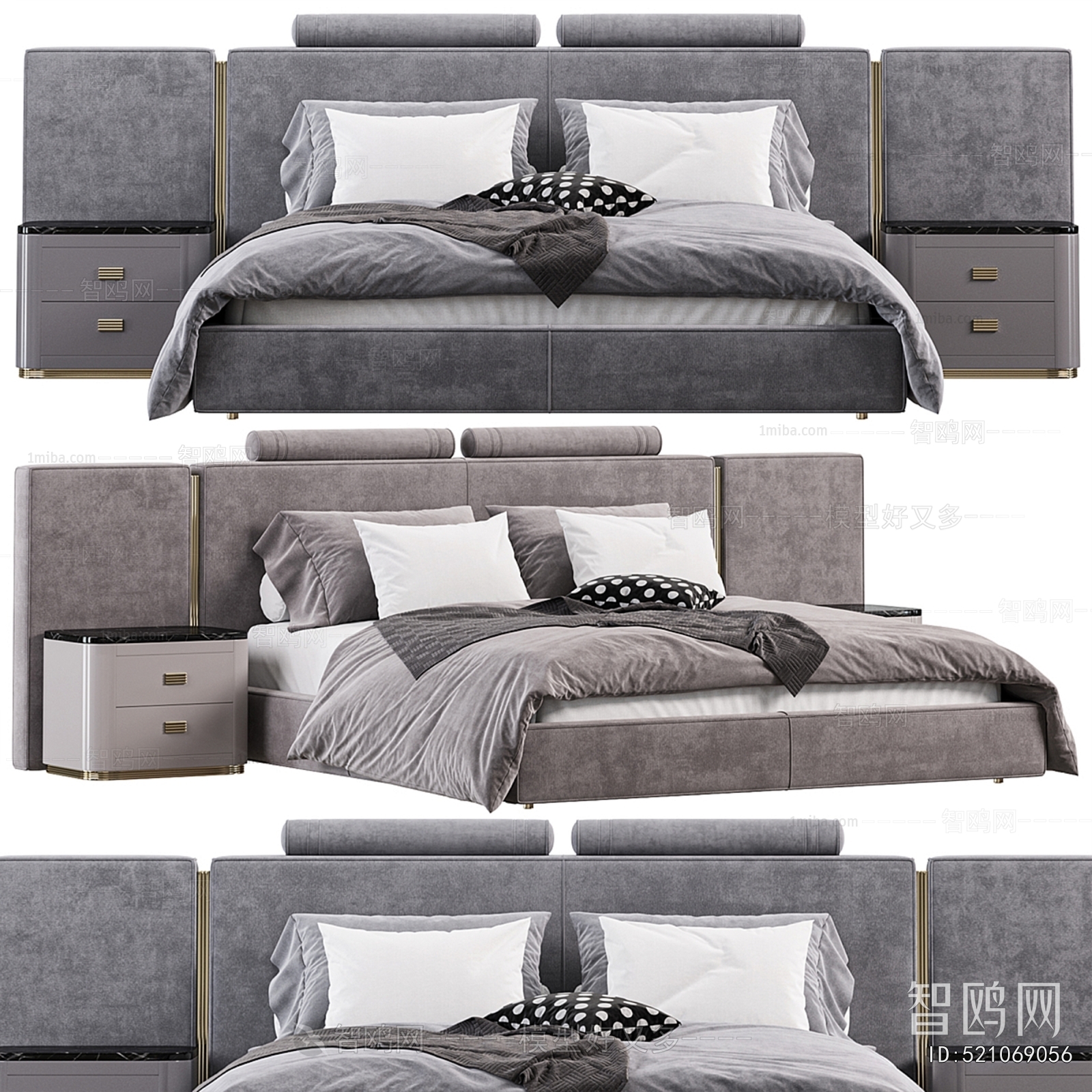 Modern Double Bed
