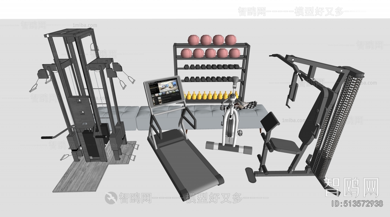 Modern Fitness Equipment