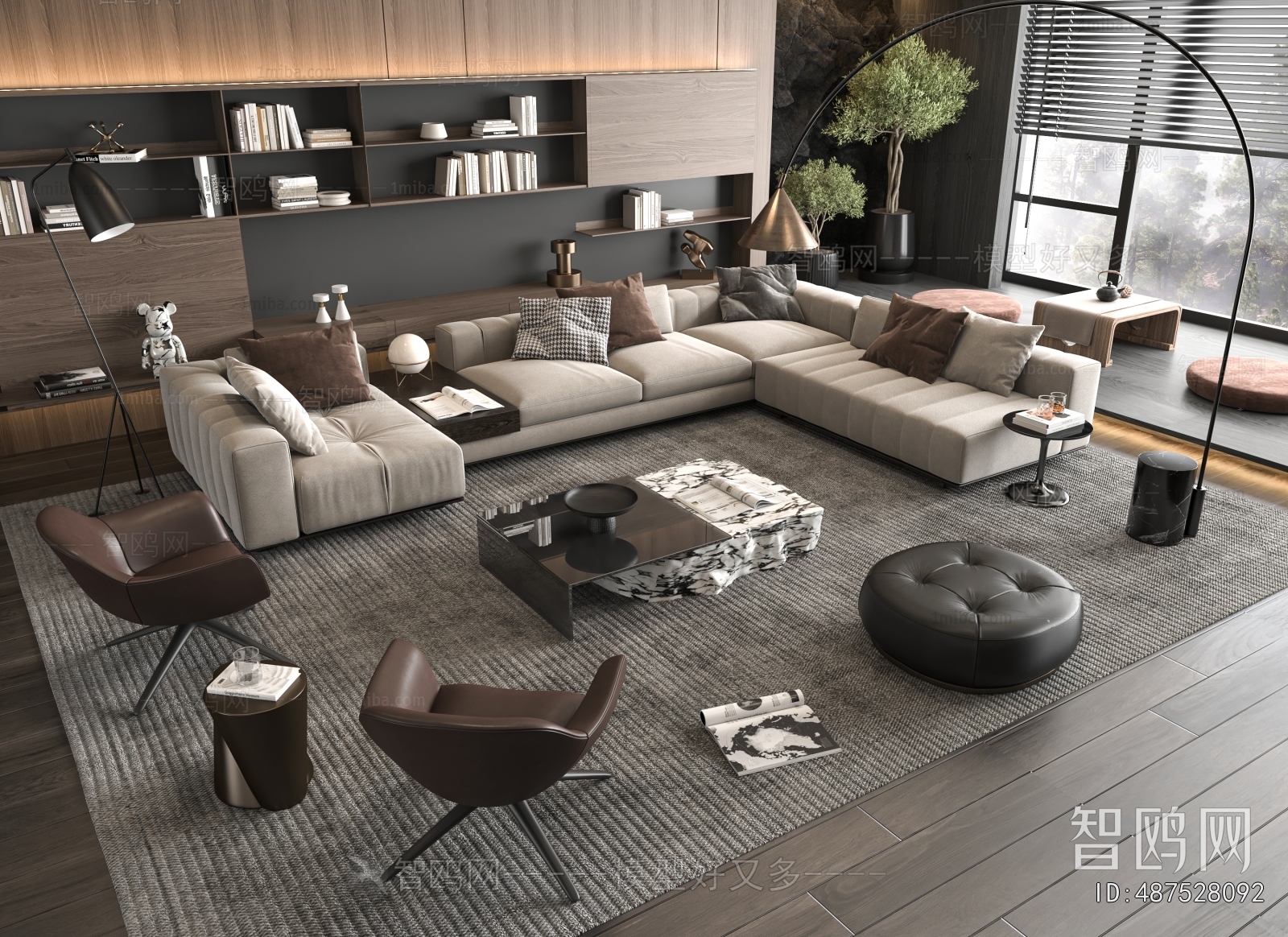 Modern Sofa Combination