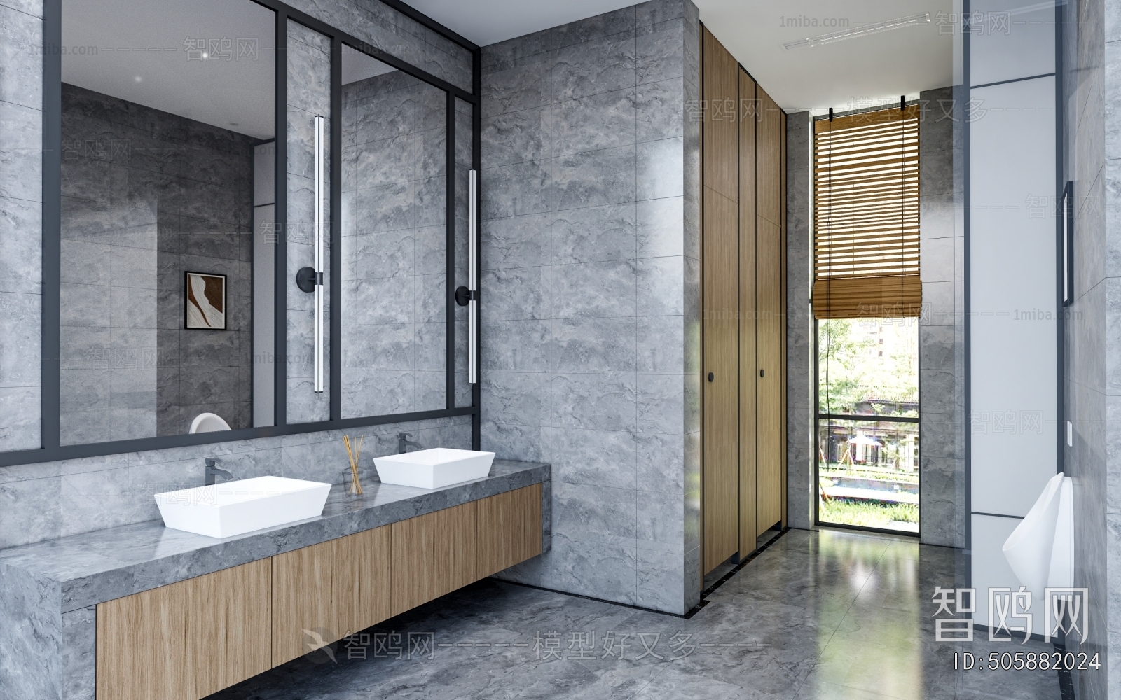 Modern Public Toilet