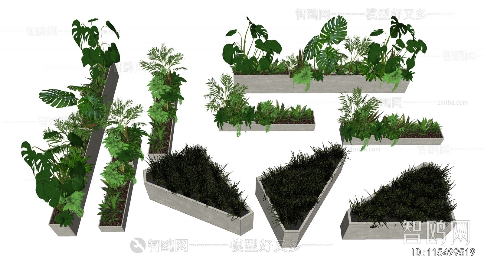 Modern Flower Bed, Flower Bowl, Flower Box