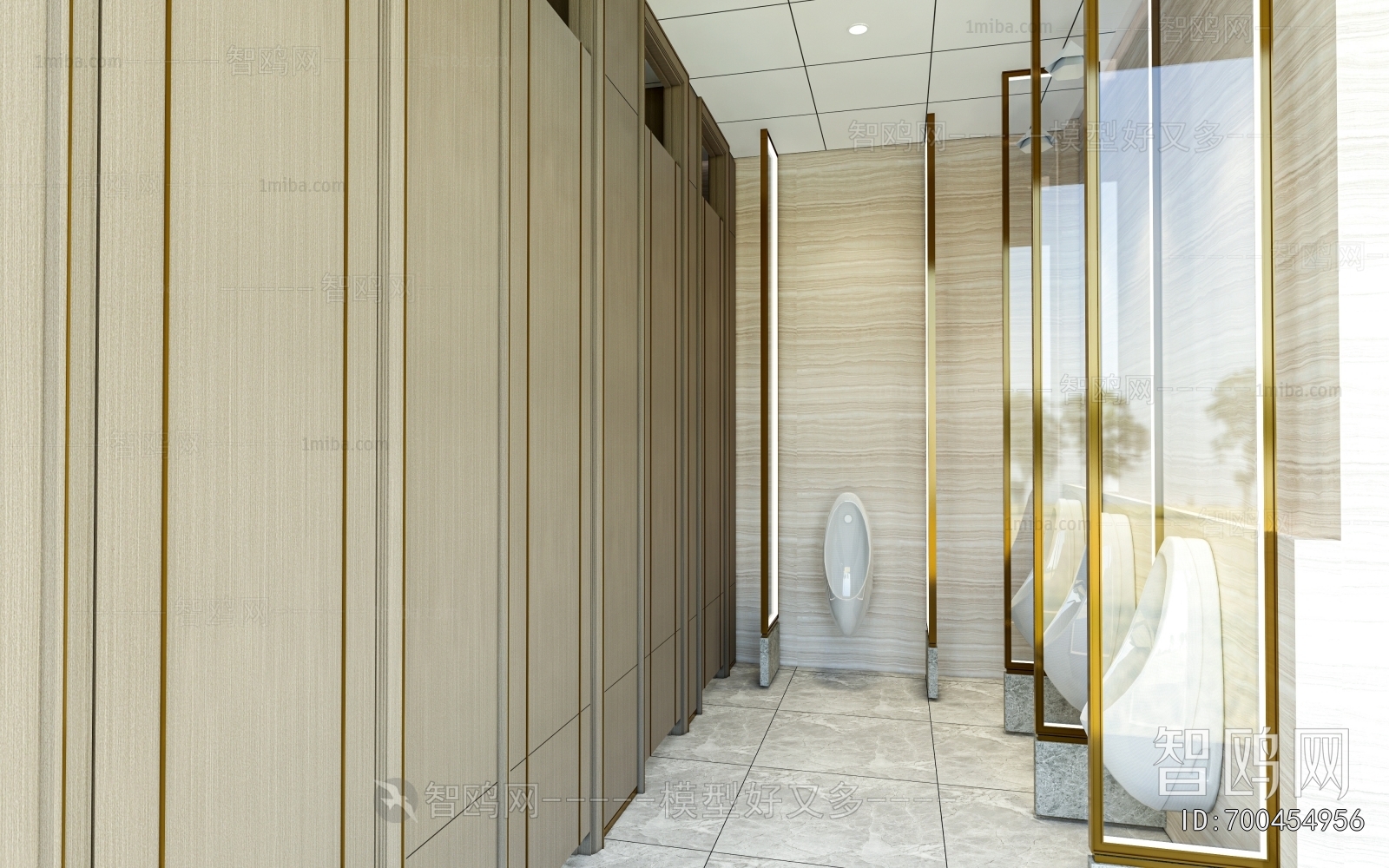 Modern Public Toilet