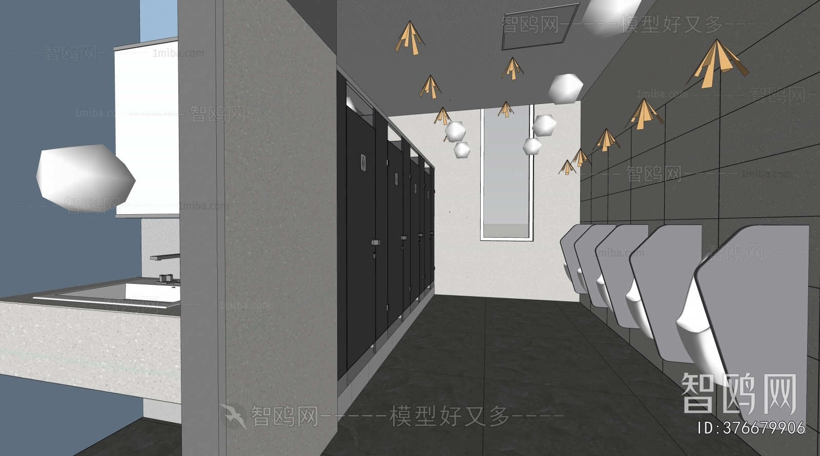 Modern Public Toilet